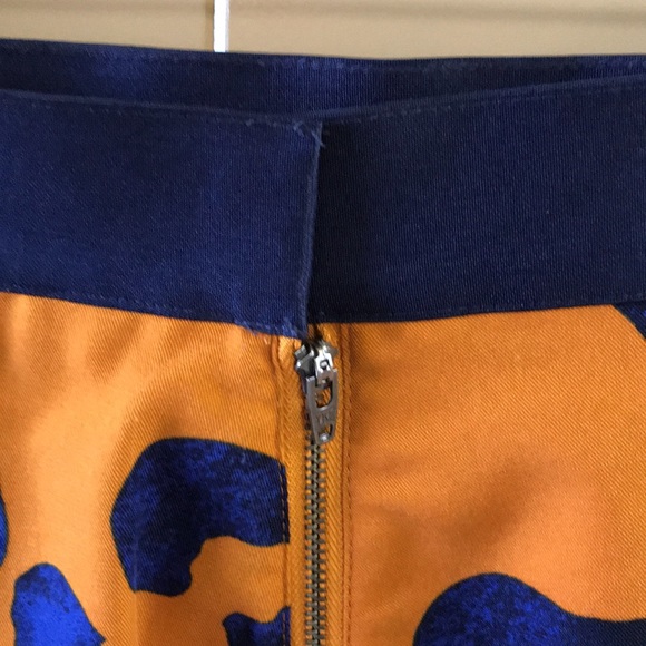 Phillip Lim Leopard Skirt in Burnt Orange - Picture 5 of 8